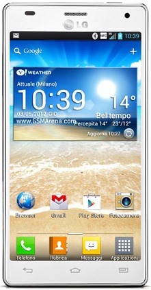 Смартфон LG Optimus 4X HD P880 White - Комсомольск-на-Амуре