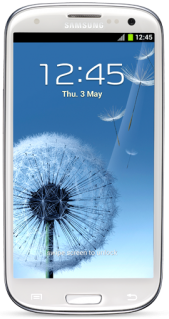 Смартфон Samsung Galaxy S3 GT-I9300 32Gb Marble white - Комсомольск-на-Амуре