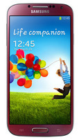 Смартфон SAMSUNG I9500 Galaxy S4 16Gb Red - Комсомольск-на-Амуре