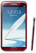 Смартфон Samsung Samsung Смартфон Samsung Galaxy Note II GT-N7100 16Gb красный - Комсомольск-на-Амуре