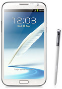 Смартфон Samsung Samsung Смартфон Samsung Galaxy Note II GT-N7100 16Gb (RU) белый - Комсомольск-на-Амуре